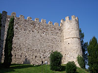 The castle of Moniga